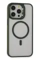 Joko Apple iPhone 15 Pro Max Kılıf Roblox Lens Magsafe Standlı Kapak - Koyu Yeşil
