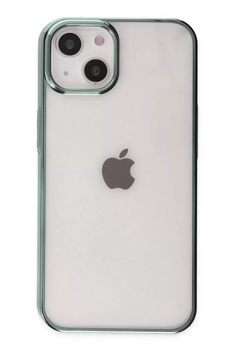Newface Apple iPhone 14 Plus Kılıf Element Silikon - Yeşil