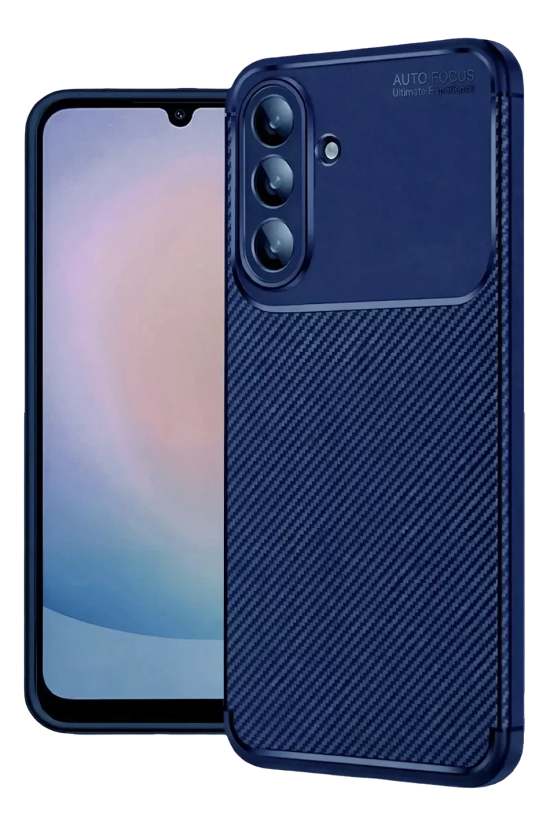 Newface Samsung Galaxy S26 Plus Auto Focus Karbon Kapak - Lacivert