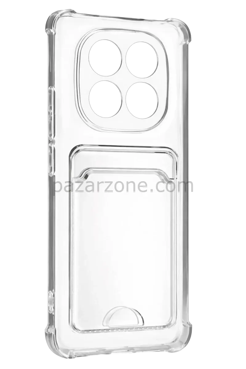 Newface Xiaomi Redmi Note 15 Pro 5G Kart Şeffaf Silikon - Şeffaf