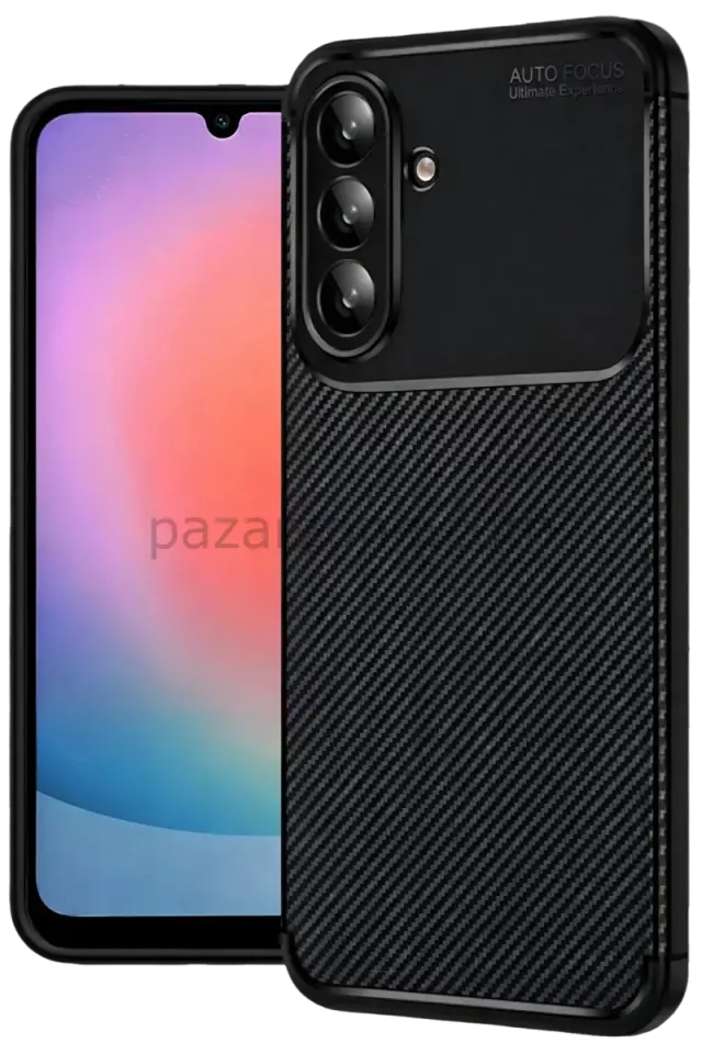 Newface Samsung Galaxy S26 Plus Auto Focus Karbon Kapak - Siyah
