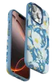 Onegif Apple iPhone 14 Pro Max Flower Series Magsafe Kapak - Mavi