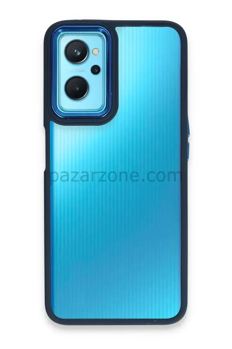 Newface Realme 9i 4G Kılıf Dora Kapak - Mavi