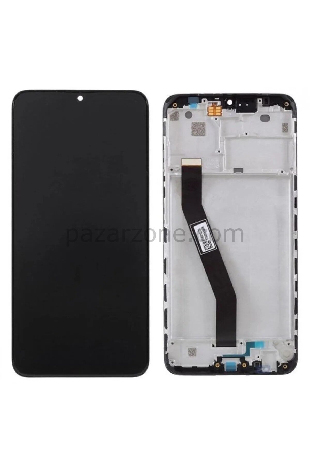 Redmi 8 - 8A Ekran Dokunmatik SRV Çıtalı (Siyah)