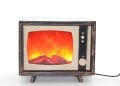 TV Tasarımlı Ledli Şömine Lamba