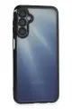 Newface Samsung Galaxy A35 5G Kılıf Razer Lensli Silikon - Siyah