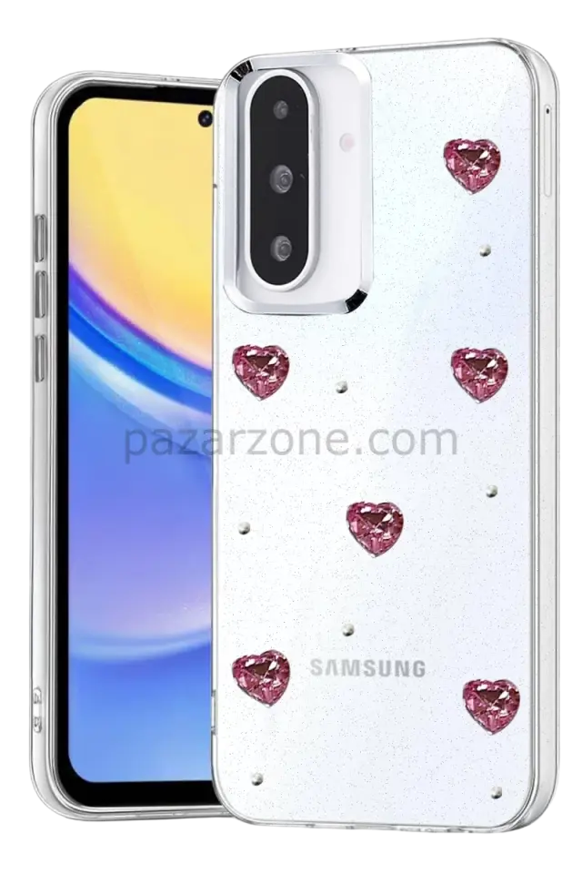 Newface Samsung Galaxy A36 Fiyonk Desenli Kapak - Desen 3