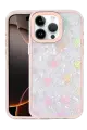Newface Apple iPhone 16 Pro Lumi Desenli Kapak - Pembe