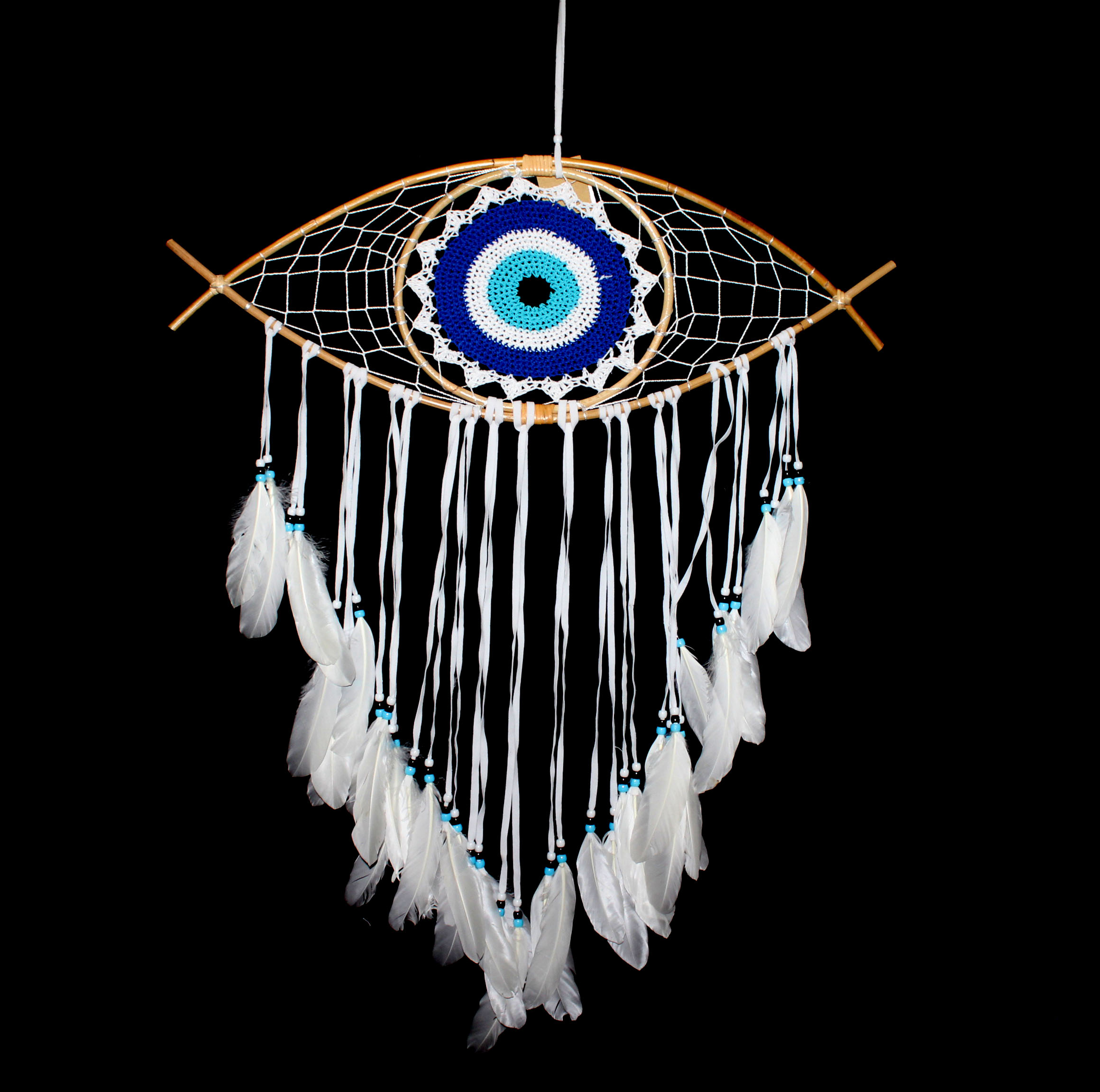 Rüya Kapanı Dream Catcher Göz Tasarımı Model 5