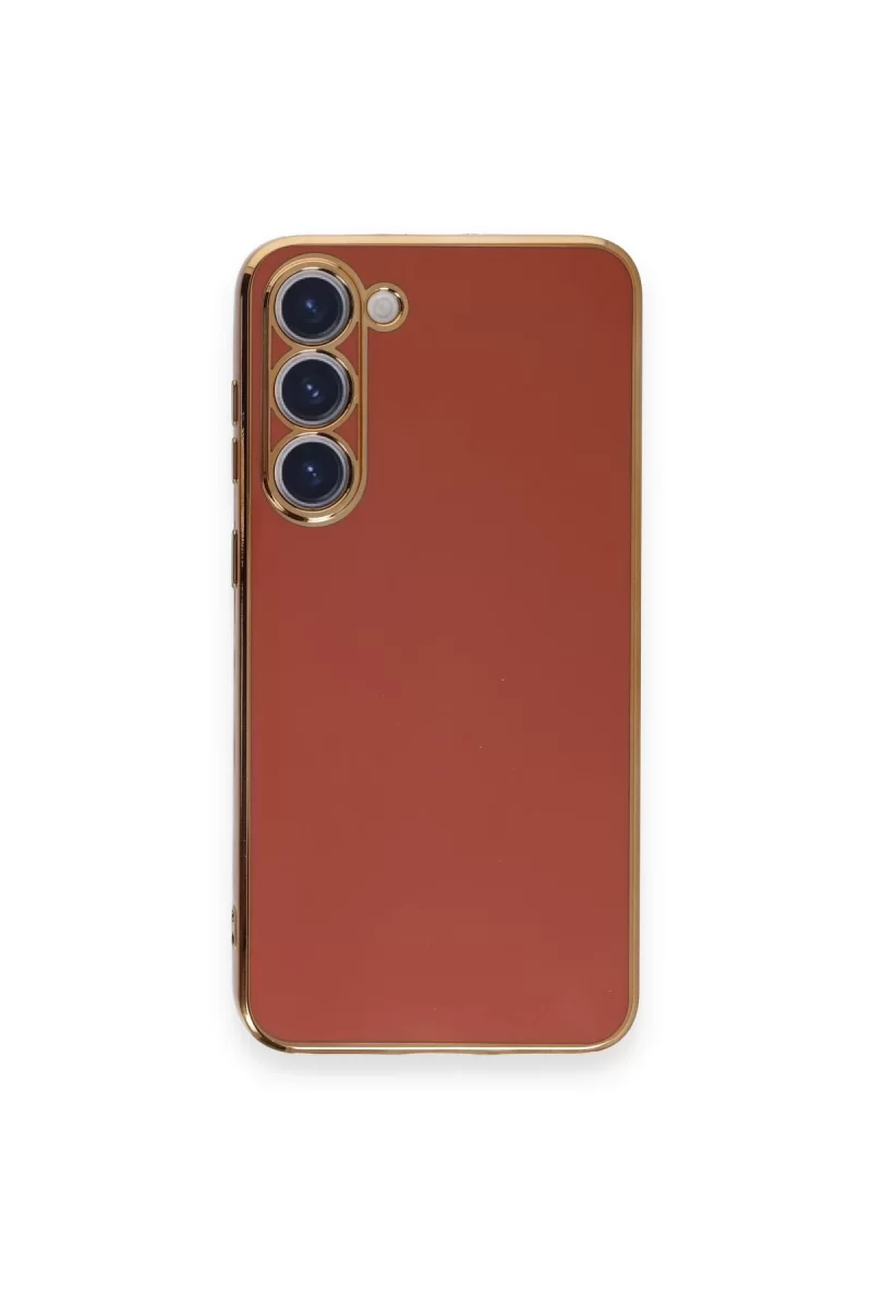 Newface Samsung Galaxy S23 Plus Kılıf Volet Silikon - Kırmızı