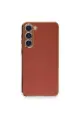 Newface Samsung Galaxy S23 Plus Kılıf Volet Silikon - Kırmızı