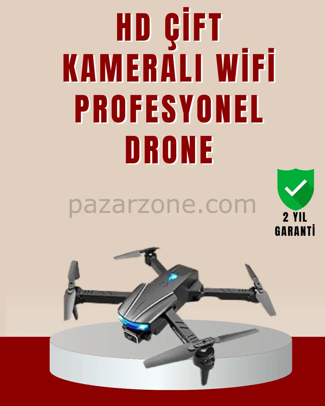 Katlanabilir 4K Kamera Drone Uzaktan Kumandalı Profesyonel Drone