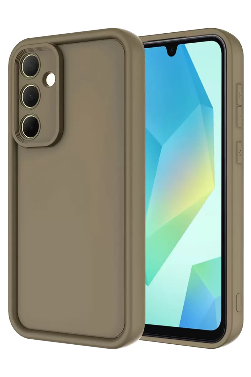 Newface Samsung Galaxy A16 5G Kılıf Viera Silikon - Kahverengi