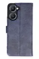 Newface Vivo Y18 Kılıf Trend S Plus Kapaklı Kılıf - Lacivert