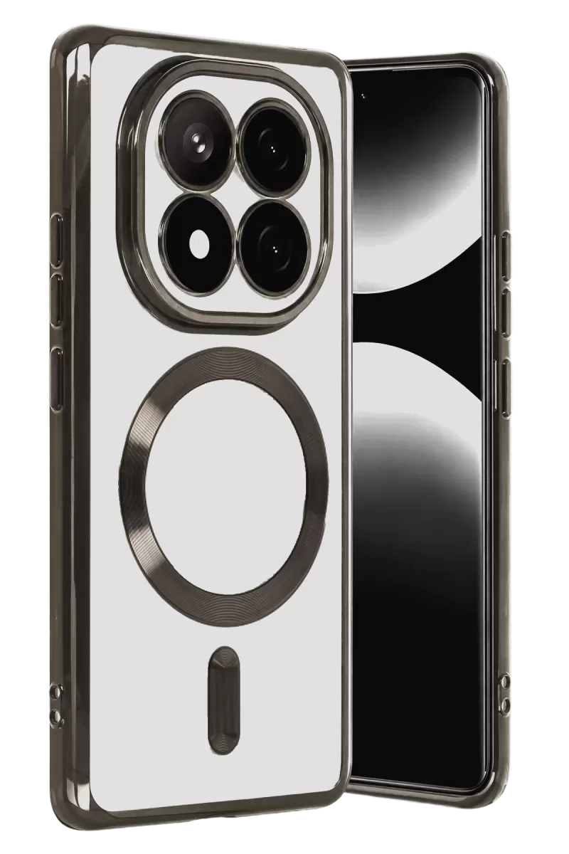 Newface Xiaomi Redmi Note 15 Pro 5G Kross Magneticsafe Kapak - Siyah