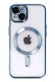 Newface Apple iPhone 14 Kılıf Kross Magneticsafe Kapak - Sierra Blue