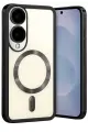 Newface Samsung Galaxy S25 Edge Kross Magneticsafe Kapak - Siyah