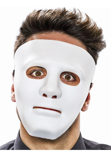 Beyaz Jabbawockeez Maskesi
