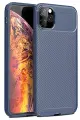 Newface Apple iPhone 11 Pro Kılıf Auto Focus Karbon Kapak - Lacivert