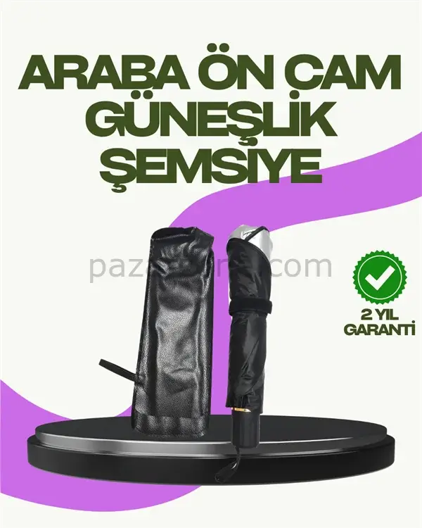 Katlanabilir Araba Güneşliği – UV ve Isı Koruması, Kolay Kurulum Gerektirmez