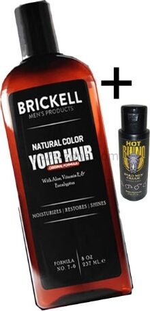Brickell Erkeklere Saçsakal Beyazlıkgiderici 237 ml Şampuan + Hotrhino Seksperformans Kremi 60 ml