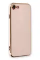 Newface Apple iPhone 7 Kılıf Volet Silikon - Pembe