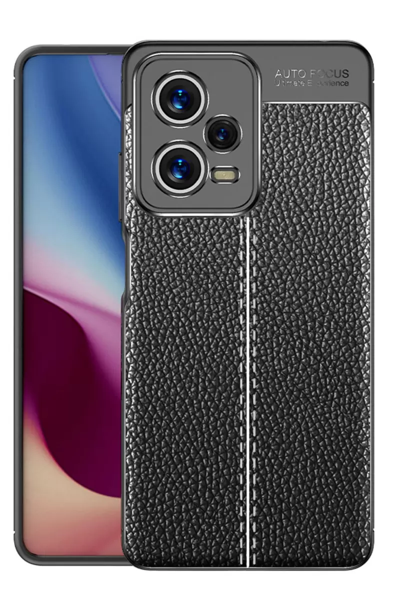Newface Xiaomi Redmi Note 12 Pro 5G Kılıf Auto Focus Kapak - Siyah