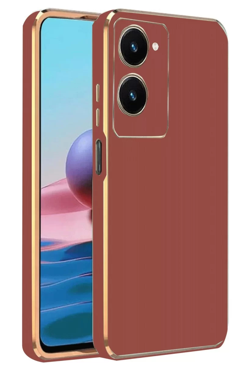 Newface Vivo Y18 Kılıf Volet Silikon - Kırmızı