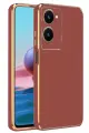 Newface Vivo Y18 Kılıf Volet Silikon - Kırmızı