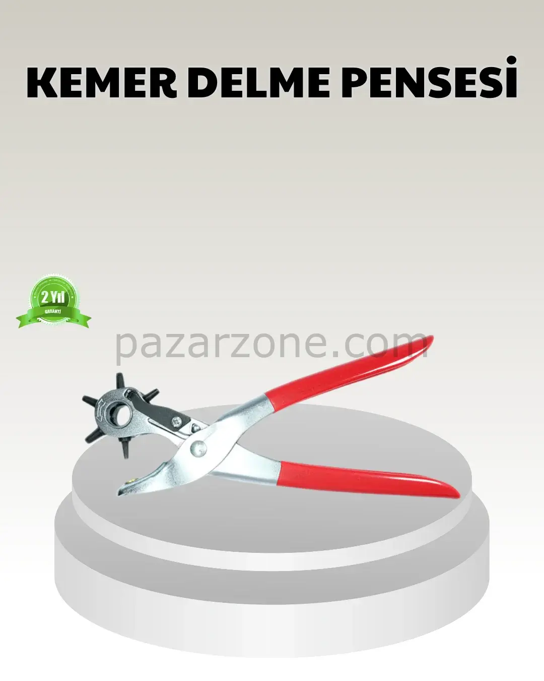6 Başlıklı Kemer Delme Pense Paslanmaz Çelik Çok Amaçlı