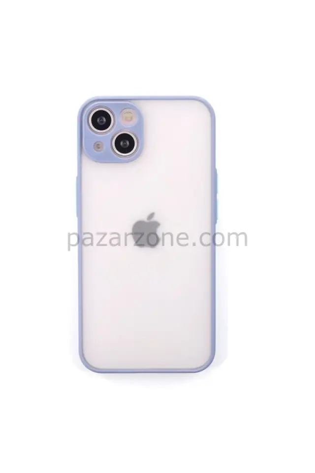 Newface Apple iPhone 14 Kılıf Montreal Silikon Kapak - Gri