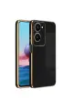 Newface Vivo Y18 Kılıf Volet Silikon - Siyah