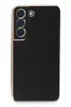 Newface Samsung Galaxy S21 Kılıf Volet Silikon - Siyah