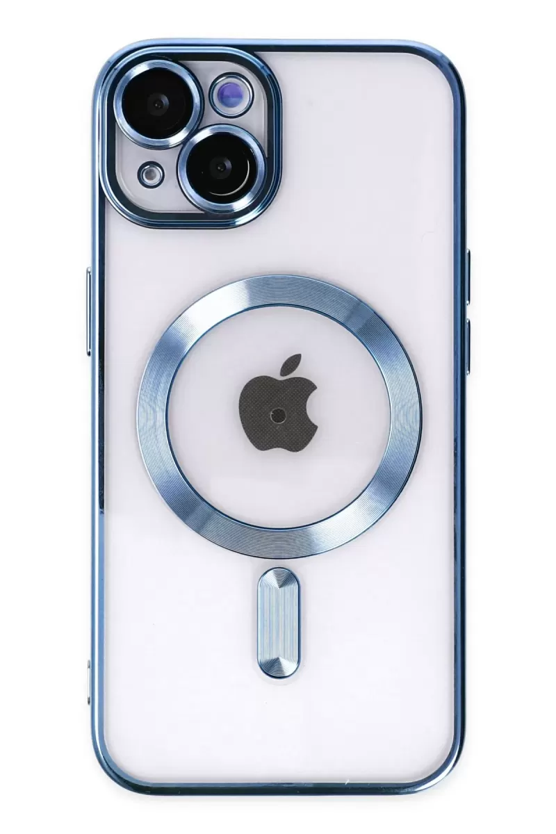 Newface Apple iPhone 14 Plus Kılıf Kross Magneticsafe Kapak - Sierra Blue
