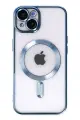 Newface Apple iPhone 14 Plus Kılıf Kross Magneticsafe Kapak - Sierra Blue