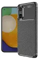 Newface Xiaomi Poco X7 Pro Kılıf Auto Focus Karbon Kapak - Siyah