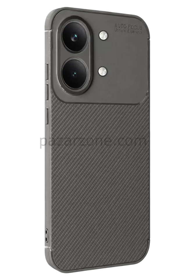 Newface Xiaomi Poco X8 Pro Max Auto Focus Karbon Kapak - Gri