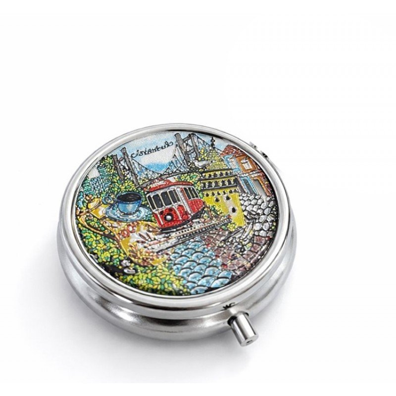 İstanbul Temalı İlaç Kutusu - Model 15