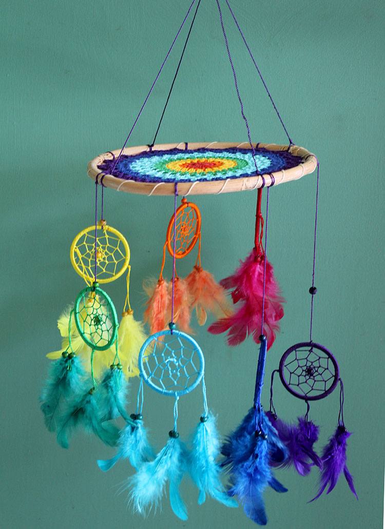 Rüya Kapanı Dream Catcher Model 6