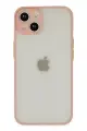 Newface Apple iPhone 14 Kılıf Montreal Silikon Kapak - Pembe