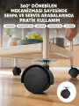 Mobilya Tekerleği 6 cm Kilitsiz Tekli Satış