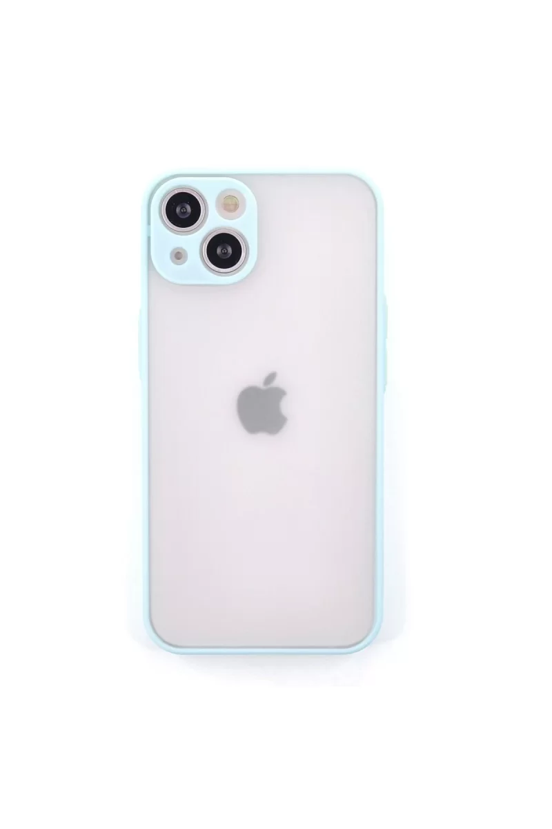 Newface Apple iPhone 14 Kılıf Montreal Silikon Kapak - Turkuaz