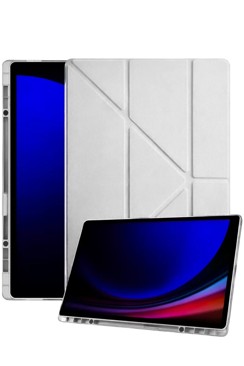 Newface Samsung Galaxy X730 Tab S11 Kalemlikli Mars Tablet Kılıfı - Gri