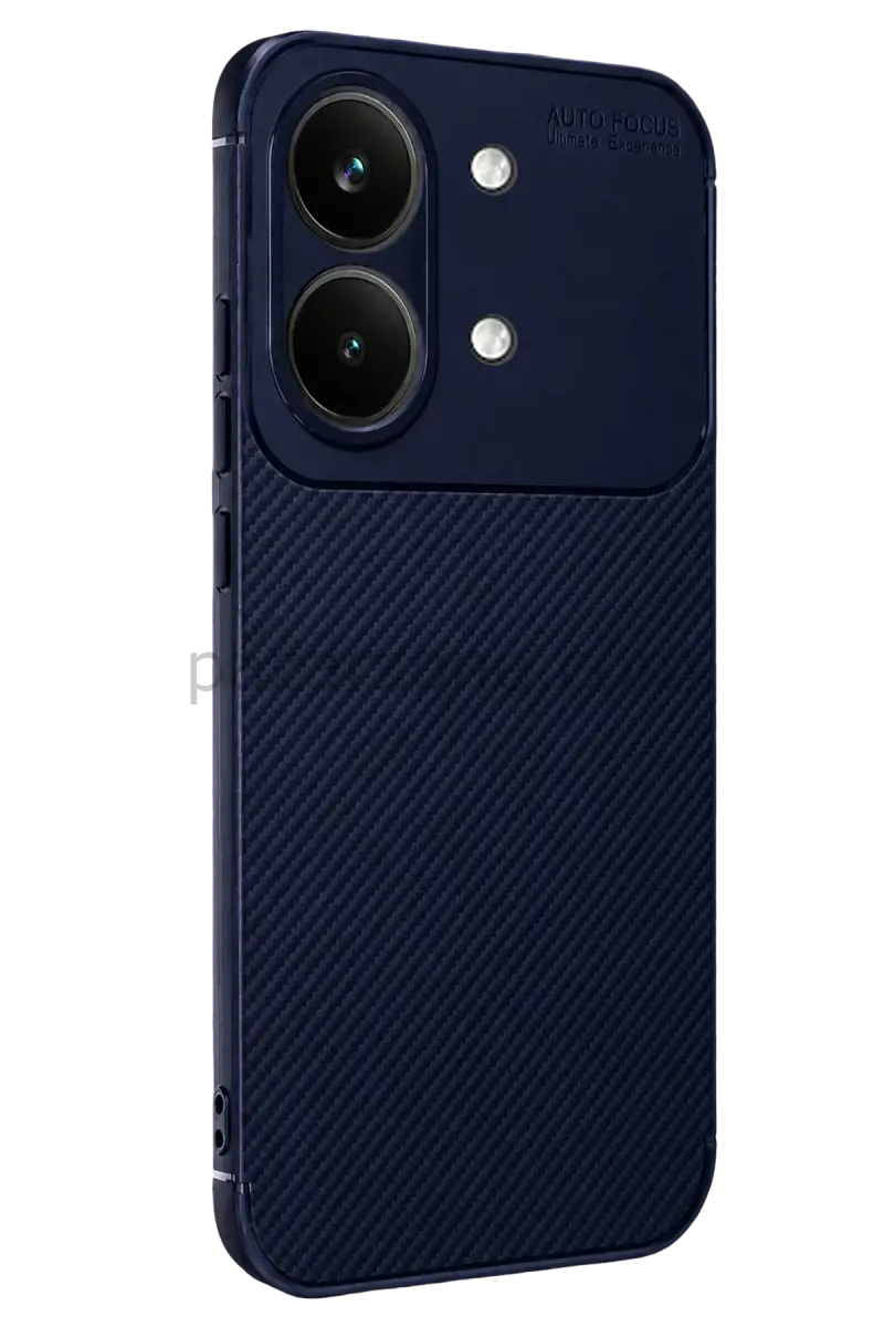 Newface Xiaomi Poco X8 Pro Max Auto Focus Karbon Kapak - Lacivert