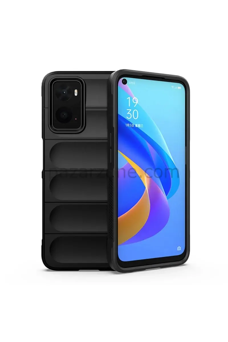 Newface Realme 9i 4G Kılıf Optimum Silikon - Siyah