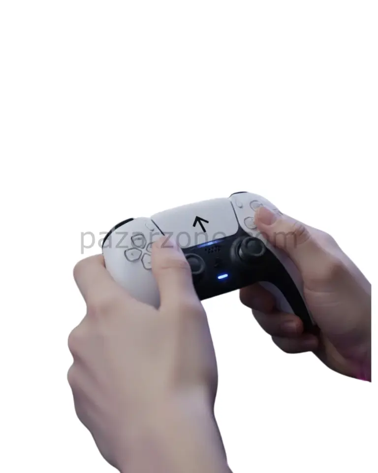 Kablosuz PS5 Oyun Kumandası Hızlı Tepki ve Ergonomik Tutuş Yeni Nesil
