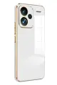 Newface Xiaomi Redmi Note 13 Pro Plus Kılıf Volet Silikon - Beyaz