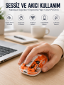 Kablosuz Mouse Fare 5.0 Bluetooth Bağlantılı USB Girişli Yeni Nesil