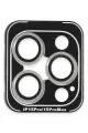 Joko Apple iPhone 15 Pro Max PVD Metal Kamera Lens - Gümüş