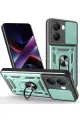 Newface Xiaomi Poco X7 Pro Kılıf Pars Lens Yüzüklü Silikon - Yeşil